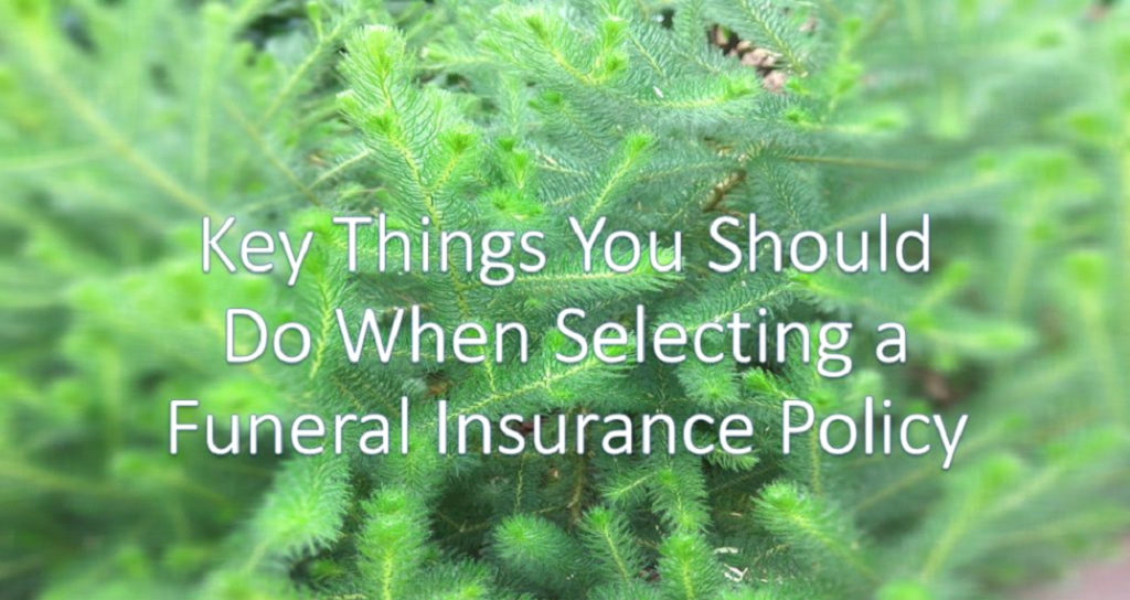 Selecting a Funeral Insurance PolicyPicture